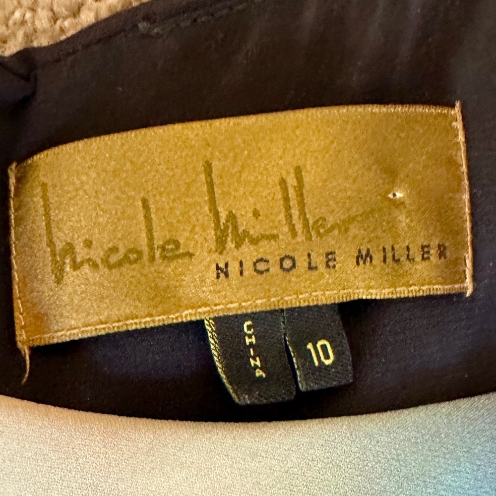 🌈Nicole Miller Multi-Color Dress - Size 10🌈 - Picture 3 of 4
